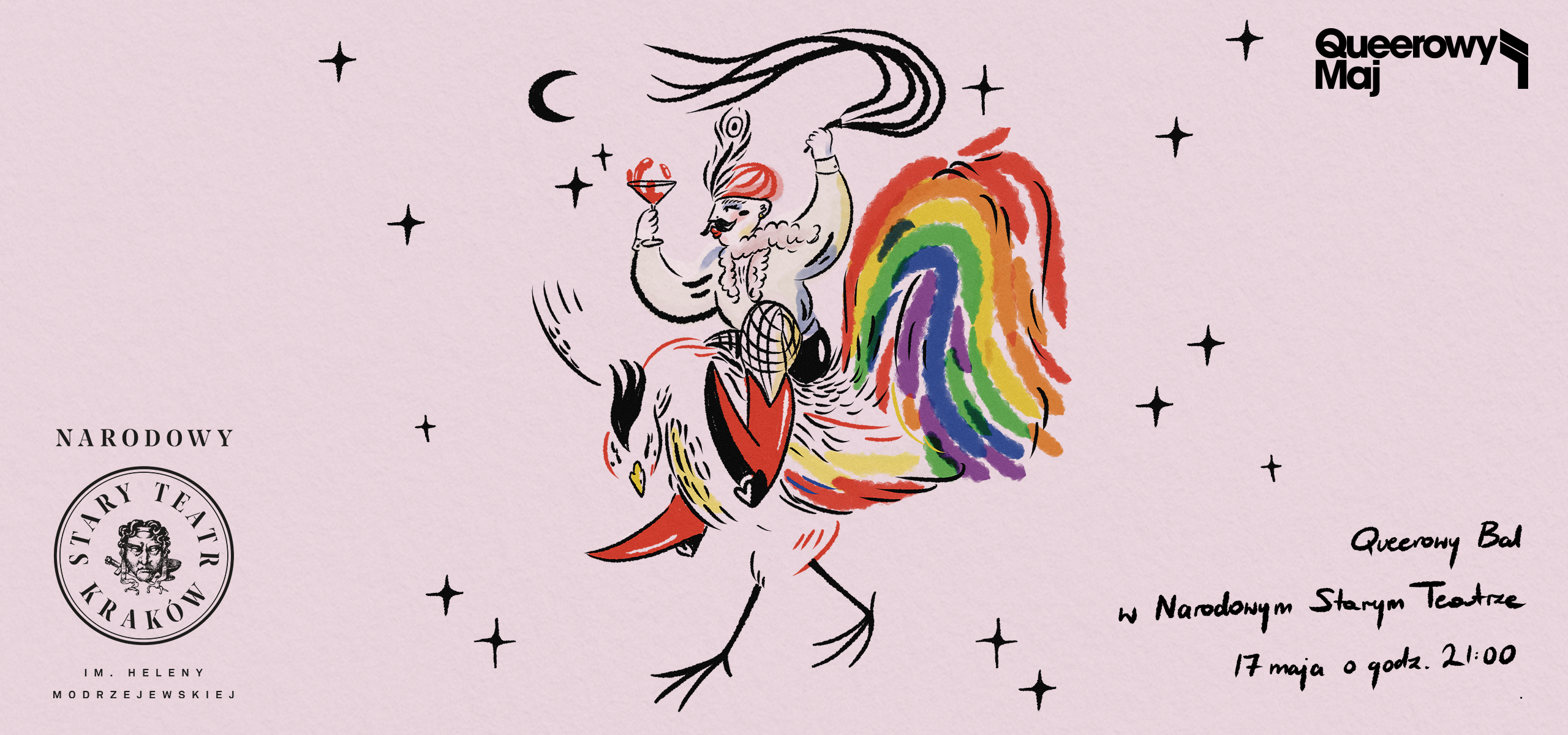 Read more about the article Queerowy Bal w Narodowym Starym Teatrze. Świętujemy X-lecie QM!